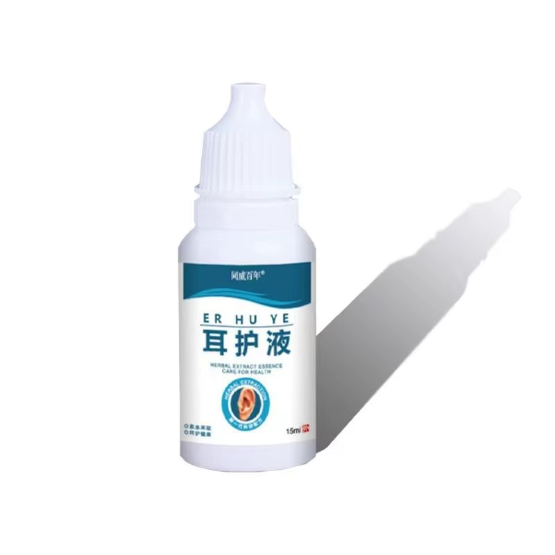 Natural Herbal Extract Ear Care Ear Drops 15ml Gently Remove Earwax Blockage Relieve Earache Promote Ear Health Soothing Relief