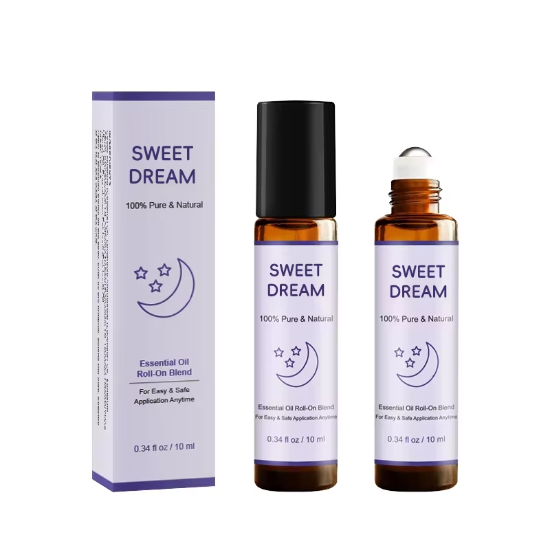 Sleep Essential Oil Roller Ball - Natural Blend for Relaxation Deep Sleep | 10ml, OEM ODM Available