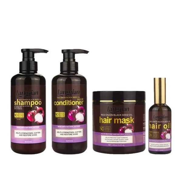 Herbal Natural Sulfate Free Anti-Dandruff Red Onion Concentrated Formula Hair-Loss Prevention & Growth Cream