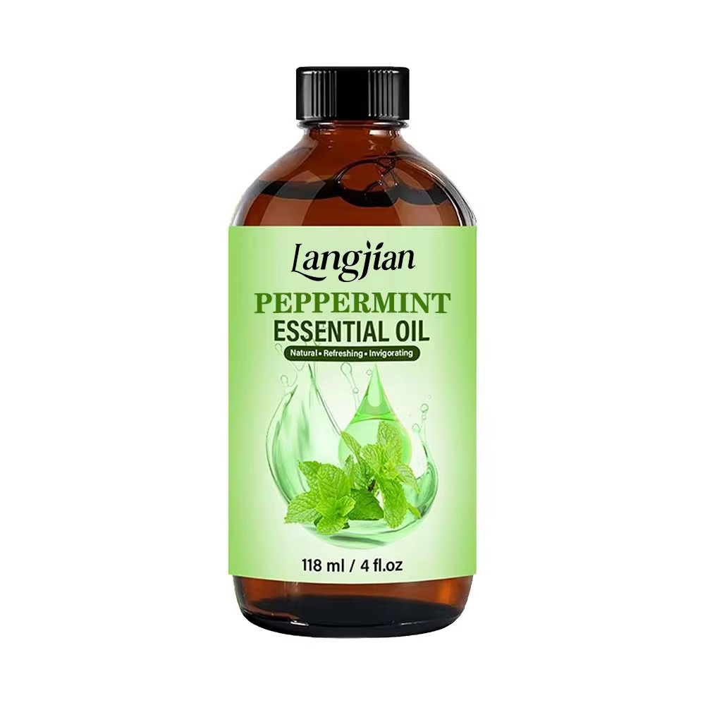 Natural Cooling Peppermint Essential Oil Refreshing for Aromatherapy Focus Peppermint Leaves for Diffusers