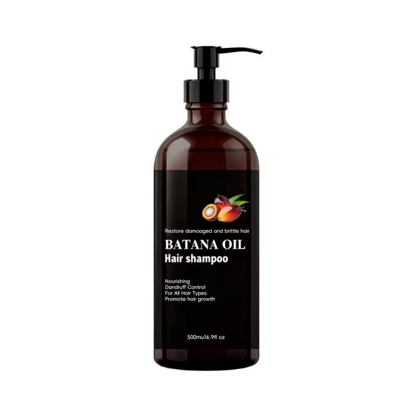 Batana Oil Organic Cream Herbal Concentrated Formula for Hair Growth Treatment Strengthens Follicles 500ml
