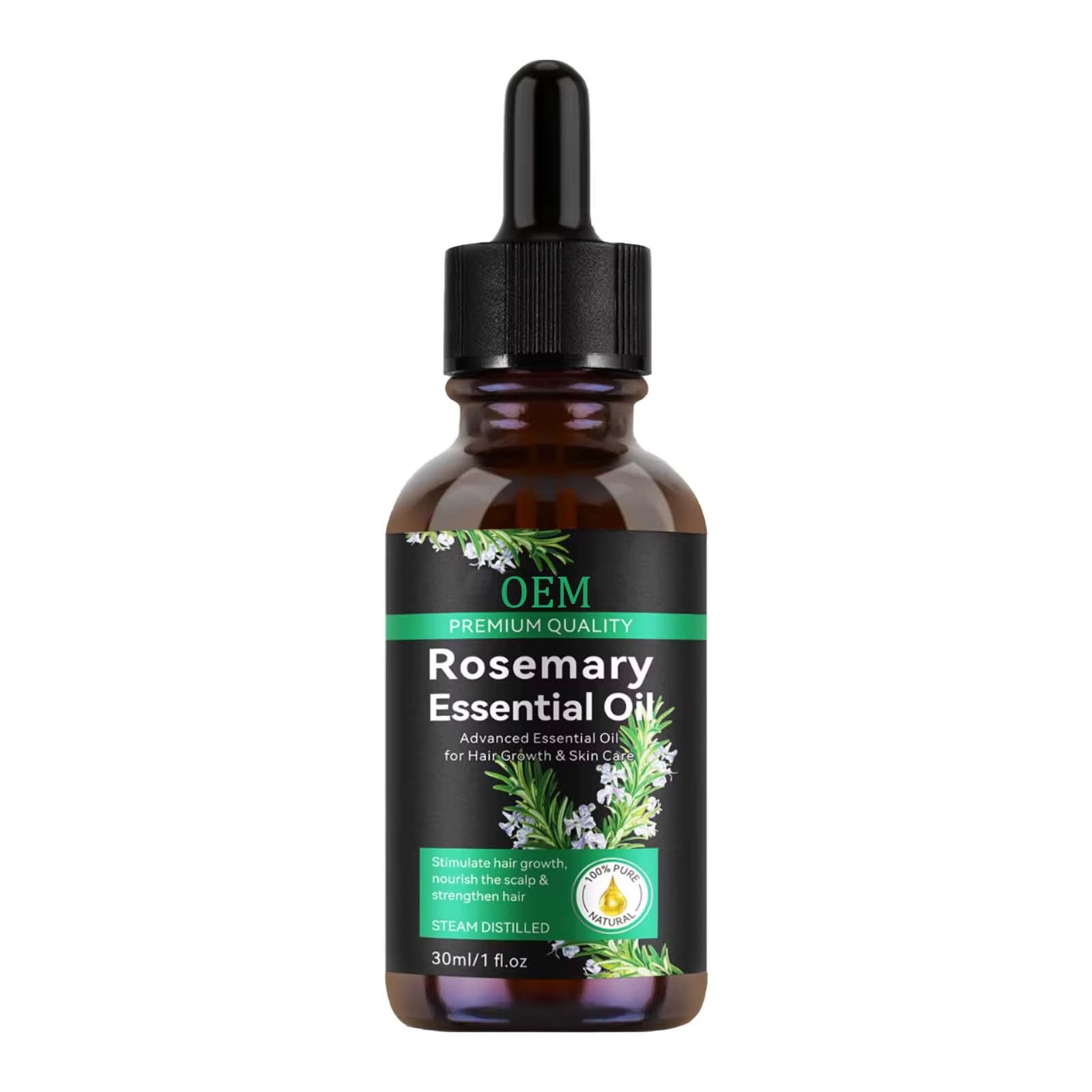 Nourishing Scalp Hair Growth Oil with Rosemary Essential Oil