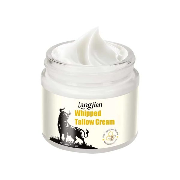 Deeply Hydrates Softens Skin 60g Beef Tallow Honey Face Body Cream Beef Tallow Honey Beef Tallow Balm