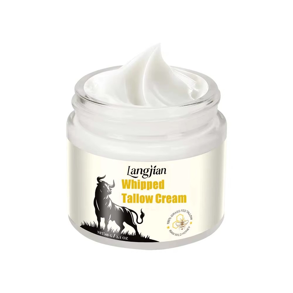 Deeply Hydrates Softens Skin 60g Beef Tallow Honey Face Body Cream Beef Tallow Honey Beef Tallow Balm
