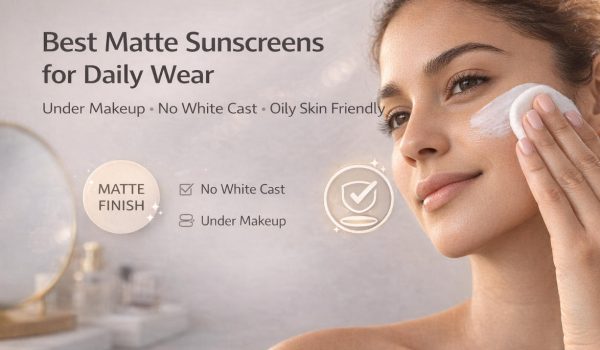 BEST MATTE SUNSCREENS FOR DAILY WEAR: UNDER MAKEUP, NO WHITE CAST & OILY SKIN FRIENDLY